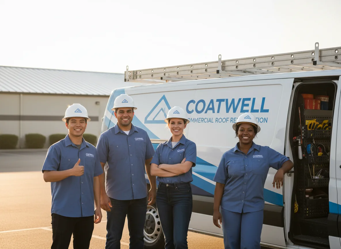 Commercial roof coating company in Durham, CT